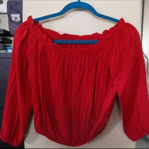 Brandy Melville off the shoulder top